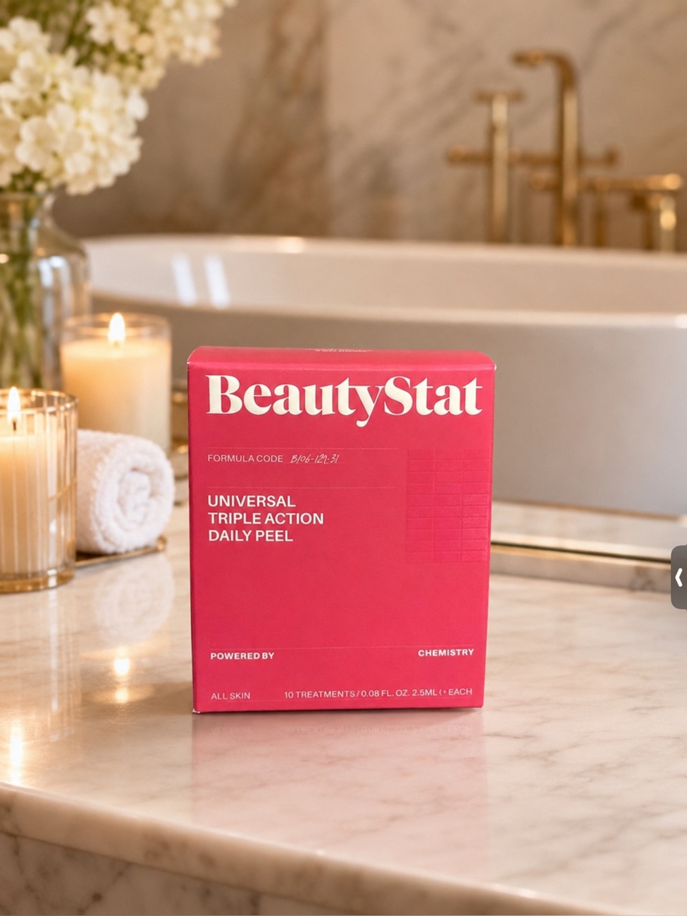 BeautyStat Universal Triple Action Daily Peel,NIB